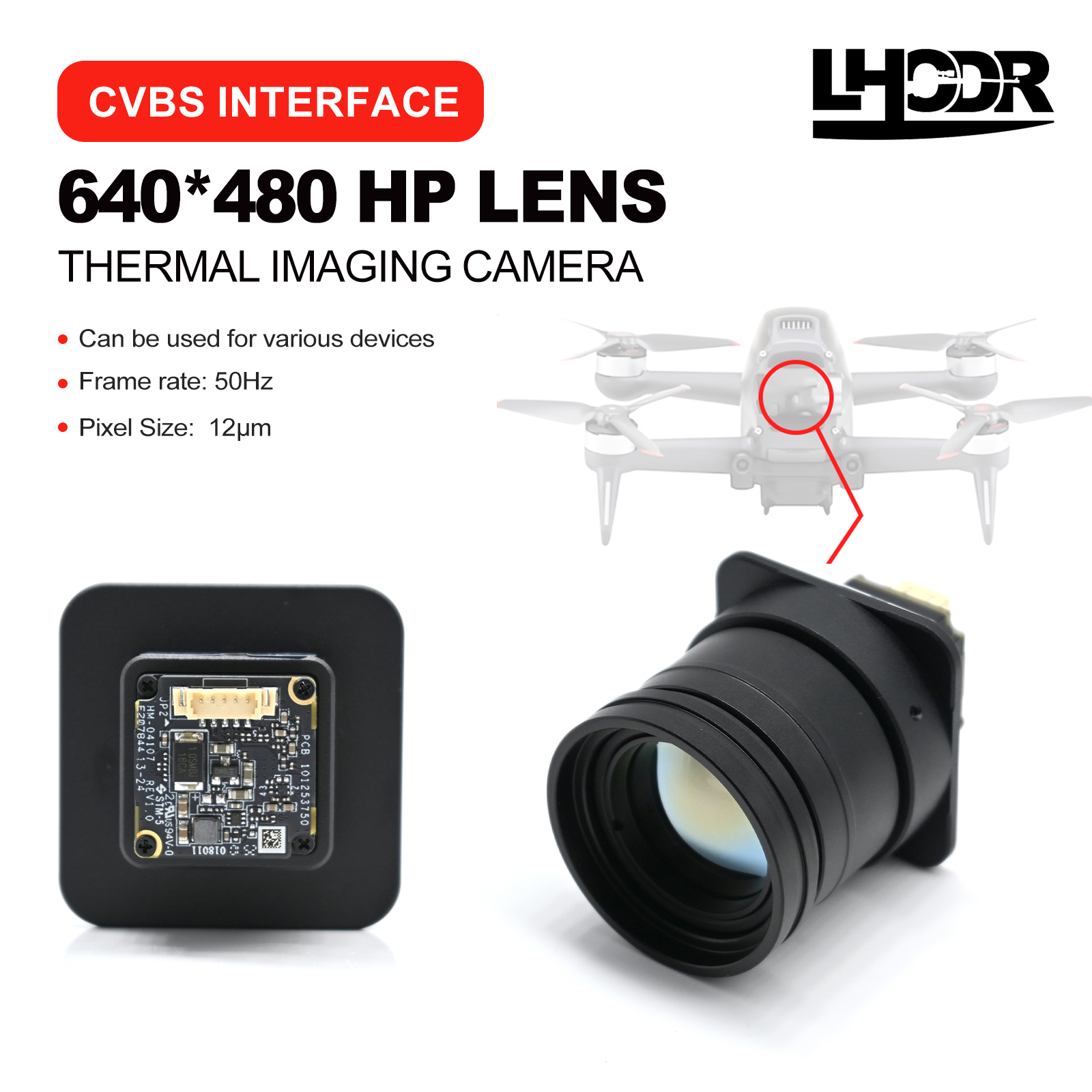 30mm 640x480 pix Drone thermal - Drone Kit With Camera review and price