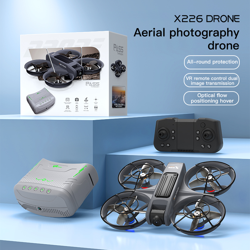X226 VR FPV Drone 4K HD Dual C - Drone Kit With Camera review and price