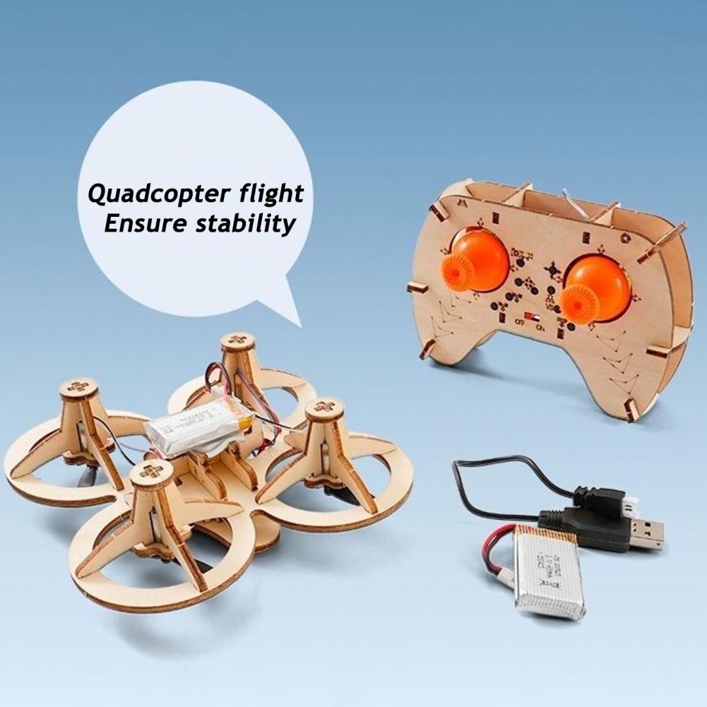 Rc Drone Toy Wooden Drone Puzz - Drone Kit Beginner review and price