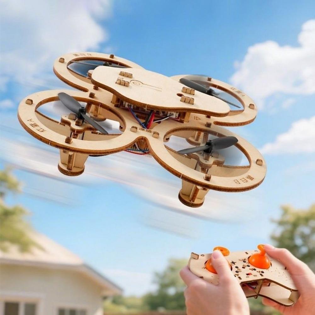 Rc Drone Toy Wooden Drone Puzz - Drone Kit Beginner review and price
