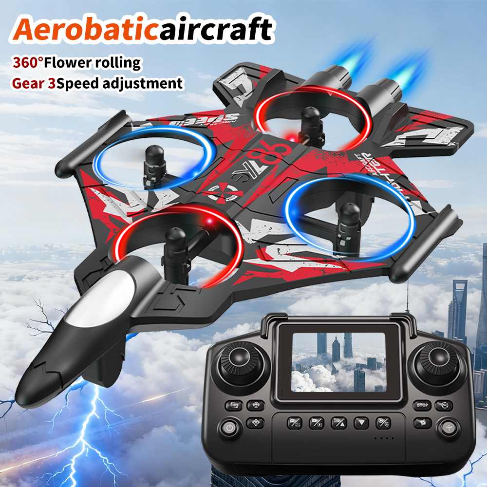Fighter Jet Drone With Screen  - Drone Kit With Camera review and price
