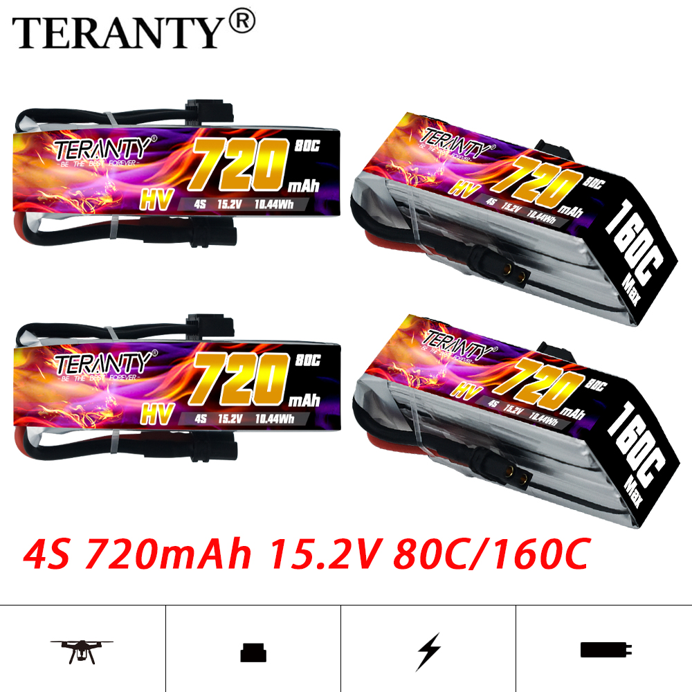 TERANTY 720mAh 4S 15.2V HV Lip - Drone Kit Fpv review and price