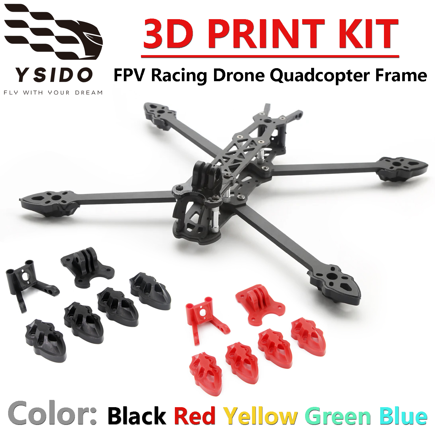 Mark4 5inch / 7inch FPV Frame  - Drone Kit Build Yourself review and price