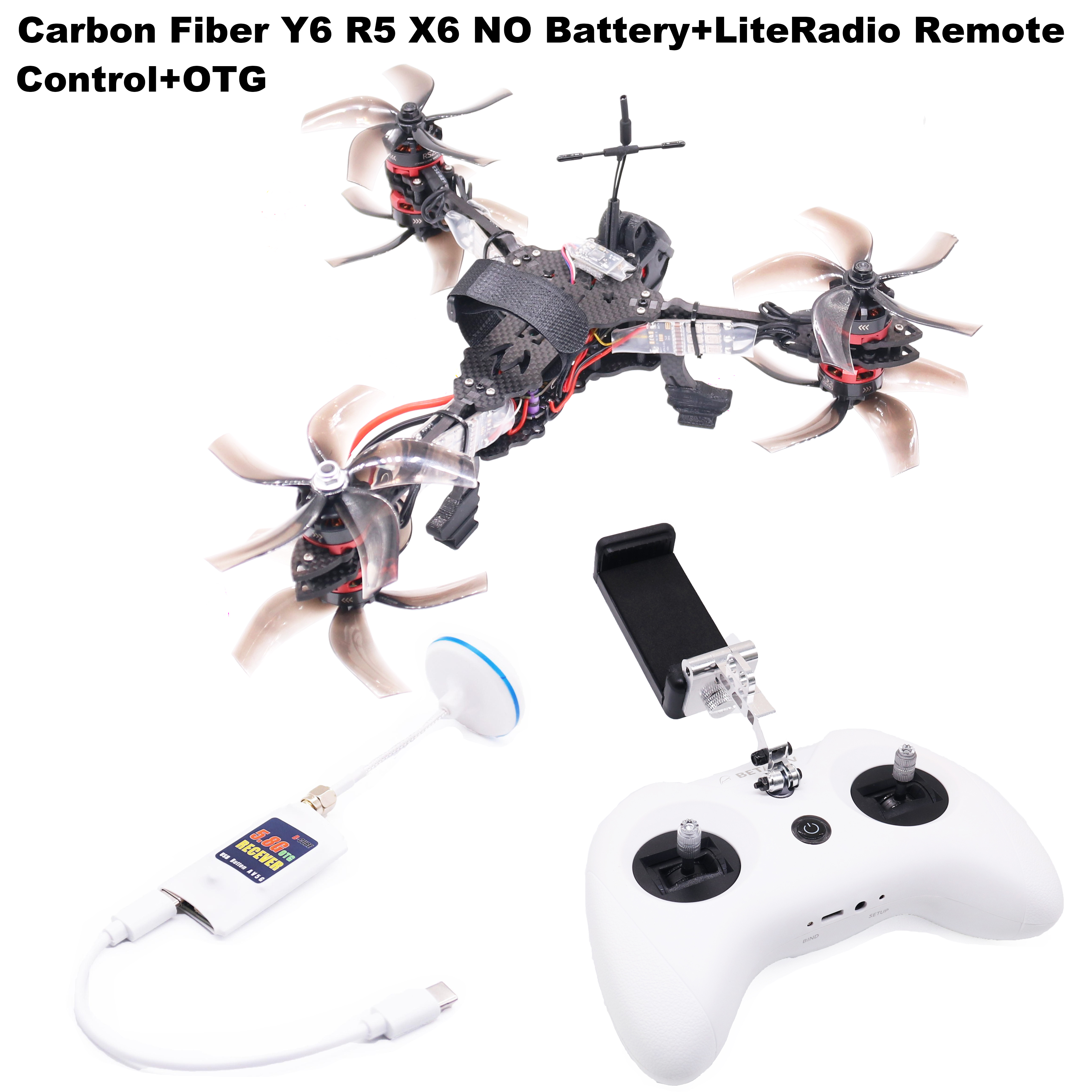 B-CUBE Y6R5 5inch FPV Drone Fr - Drone Kit Octocopter review and price