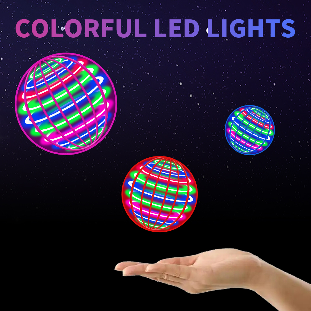 Flying Spinner Ball LED Light  - Drone Kit Tricopter review and price