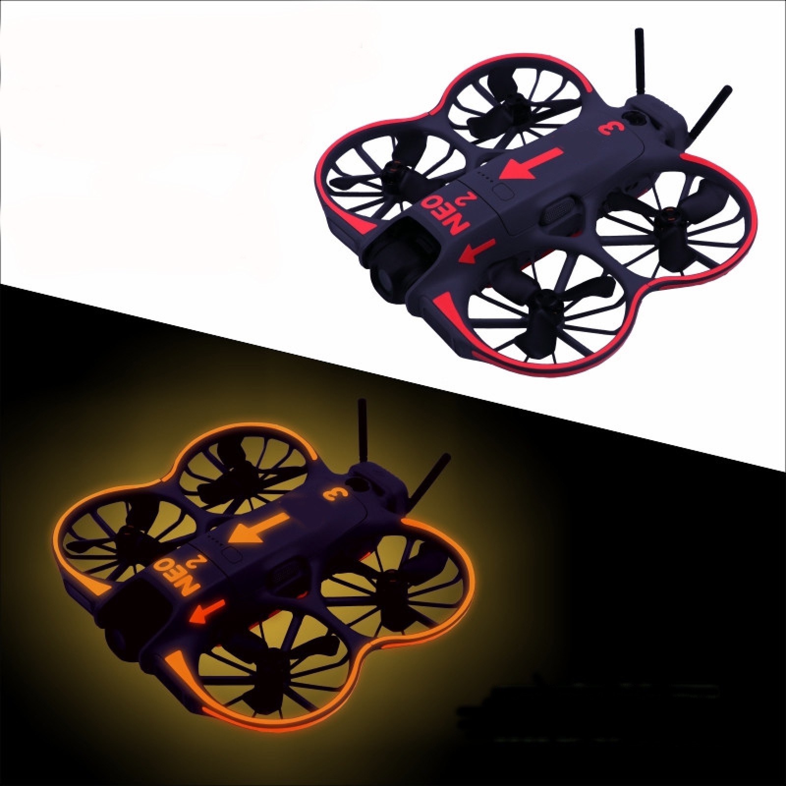 Glowing Decorative Sticker Kit - Drone Kit Waterproof review and price