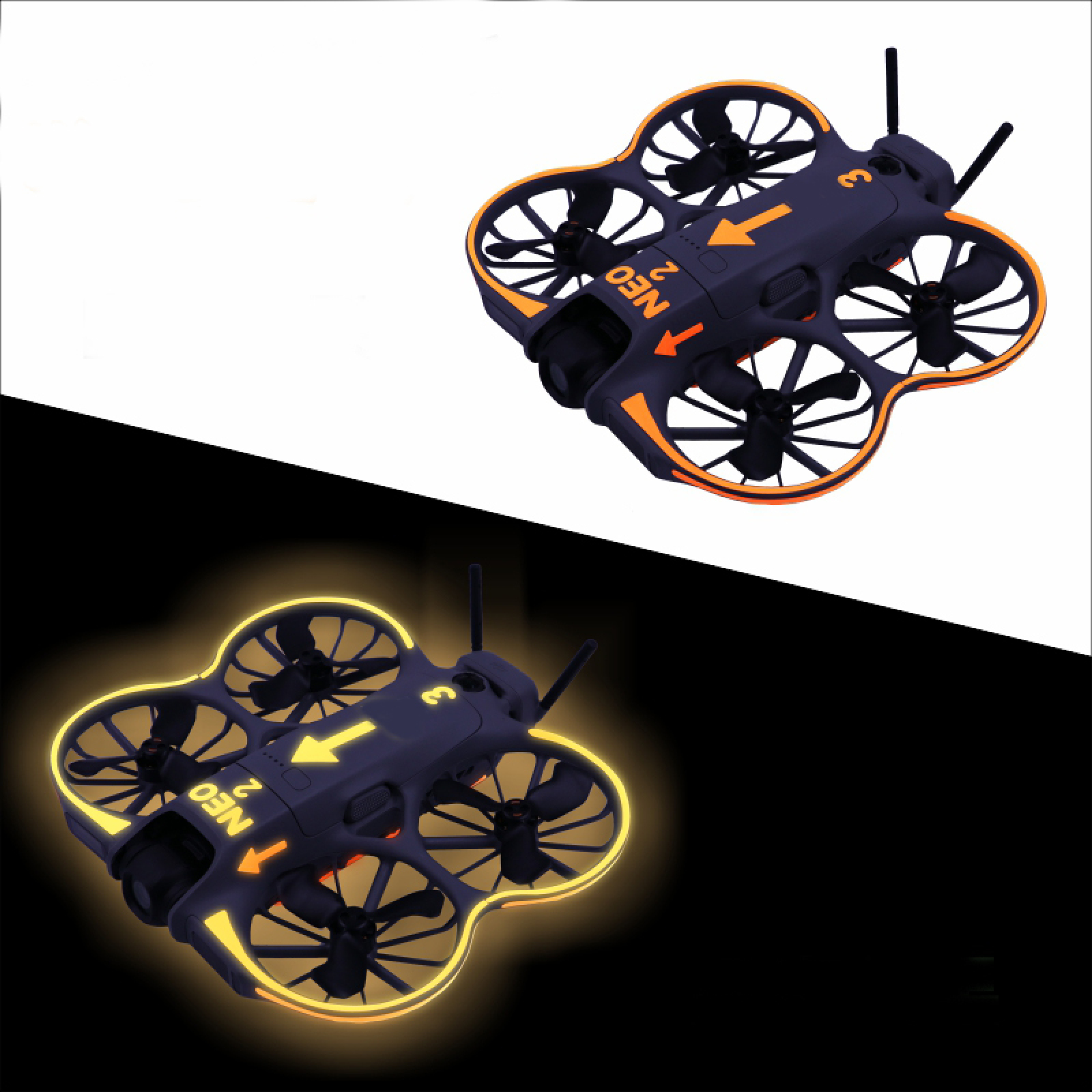 Glowing Decorative Sticker Kit - Drone Kit Waterproof review and price